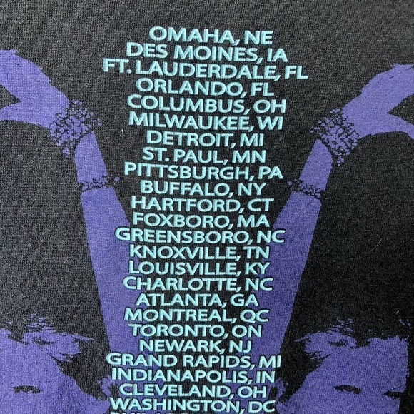 Taylor Swift Speak Now World Tour 2011 Black Graphic Concert T-Shirt Sz M Gildan - Picture 13 of 16